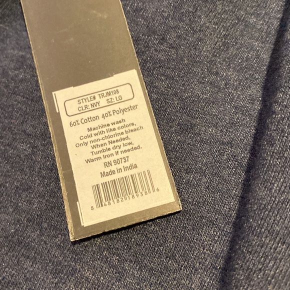 HOST PICK True Religion Brand Jeans Loungewear Jogger Shorts Blue Mens Large NWT - Picture 4 of 5